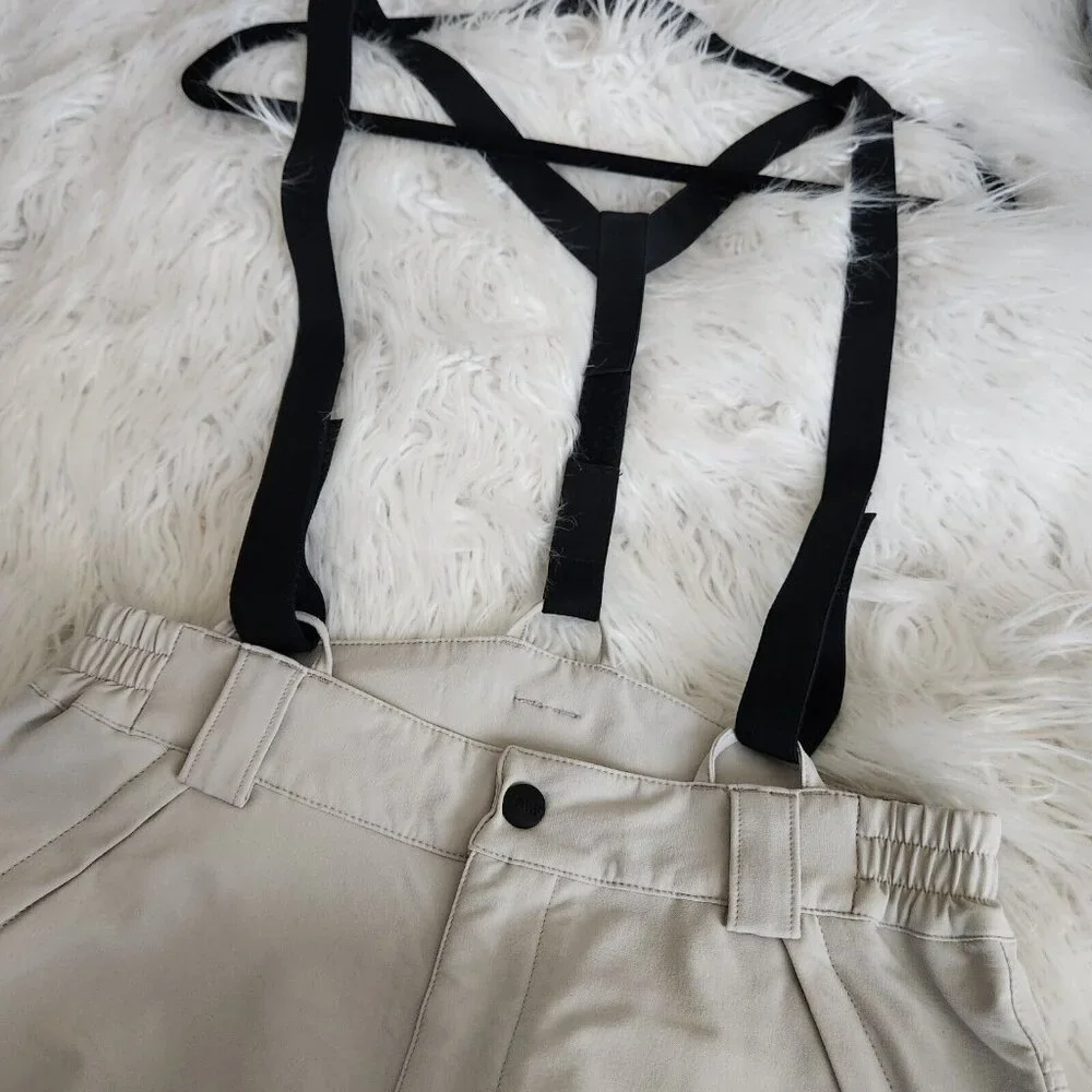 Patagonia Super Guide Pants Womens 8 Snow Ski Suspenders Soft Shell‎ Winter NWOT